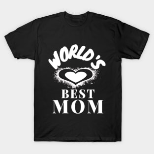 World's love best mom T-Shirt